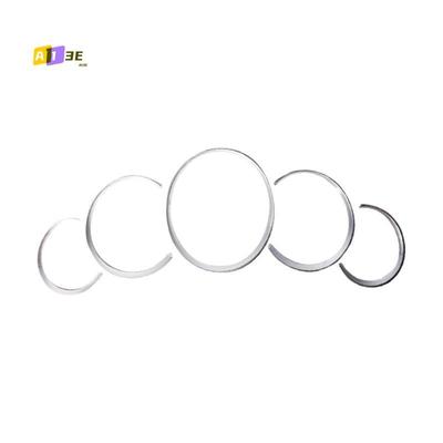 A03E-ABS Dashboard Trument Panel Decorative Ring Cover Trims Sticker For Porsche 911 Cayenne Panamera