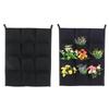 Pocket Vertical Felt Garden Plant Grow Container Bags Wall Hanging Planter 12 Pocket 78*60CM