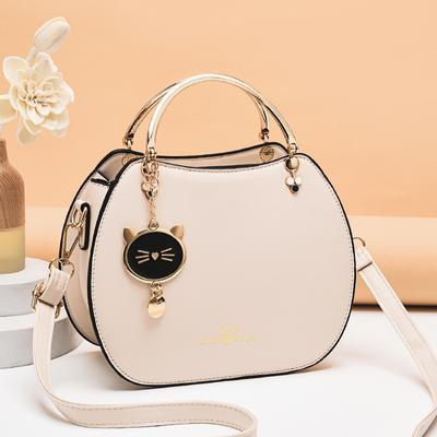 Mode Katze Umhängetasche Koreanische Mode Handtasche Mädchen Solide Shell Tasche frauen Schulter Tasche