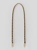 Ruedeugenie [20K Gold Chain] Black Chain Strap _ 113Cm