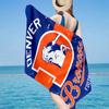 Denver Broncos Logo Microfiber Beach Towel, Lightweight And Quick-Dry, for Summer Travel, Beach Essential, Swimming Pool