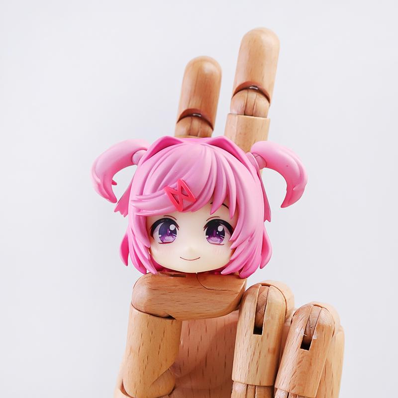 Ob11 Puppe Plastik Haarersatz Puppenhaar Kopfschimmel Zubehör Für Obitsu11 Gsc Körper 1/12 BJD Kopfschale Puppenkörper Junge Mädchen