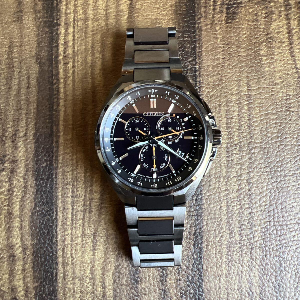 CITIZEN Citizen ATESSA Eco Drive Radio Solar Operating Product CB5045-60E Men s Watch