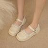 Neue Kinder Hanfu Schuhe Plateau rutschfest Prinzessin Schuhe Cheongsam Einzel Schuhe Schnalle Nationalstil Mittelschule Kinderschuhe vier Jahreszeiten