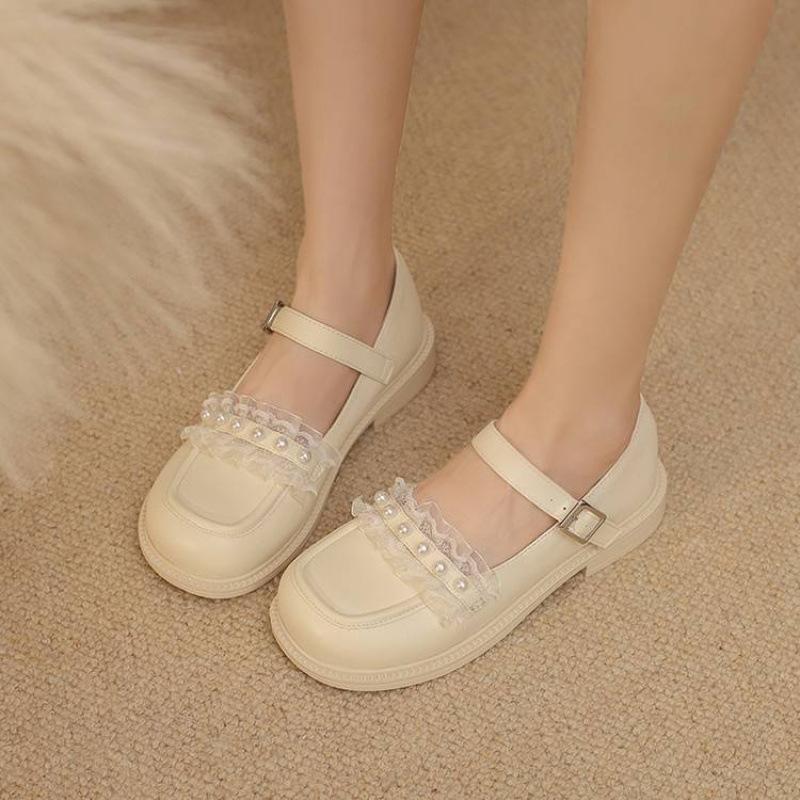 Neue Kinder Hanfu Schuhe Plateau rutschfest Prinzessin Schuhe Cheongsam Einzel Schuhe Schnalle Nationalstil Mittelschule Kinderschuhe vier Jahreszeiten