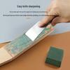 Vegetable-Tanned Leather Sharpening Board with Paste for Rotary Knife - DIY Leather Tool