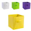Large Foldable Fabric Storage Box For Clothes Books Toys And Household Items In Multiple Colors