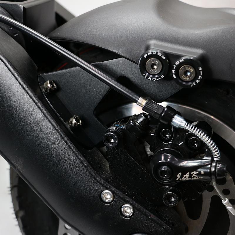 Fender Mudguard for Dualtron Eagle Spider DT2 Limited electric Scooter parts rear Wheel Cover 3.0 wide tire