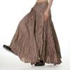 Women Skirt Skirt Elastic High Waist Maxi Pleated Dance Skirt Party
