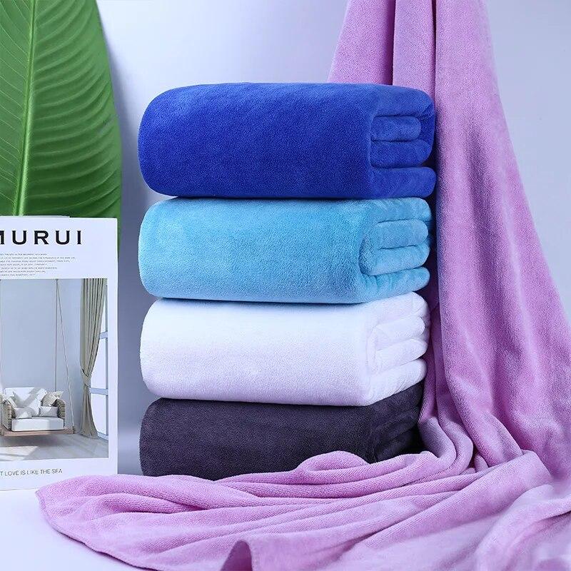 Large Size Massage Beach Bathrobe, Soft Beauty Salon, Steamed Bed Sheet, Adult Bath Towel