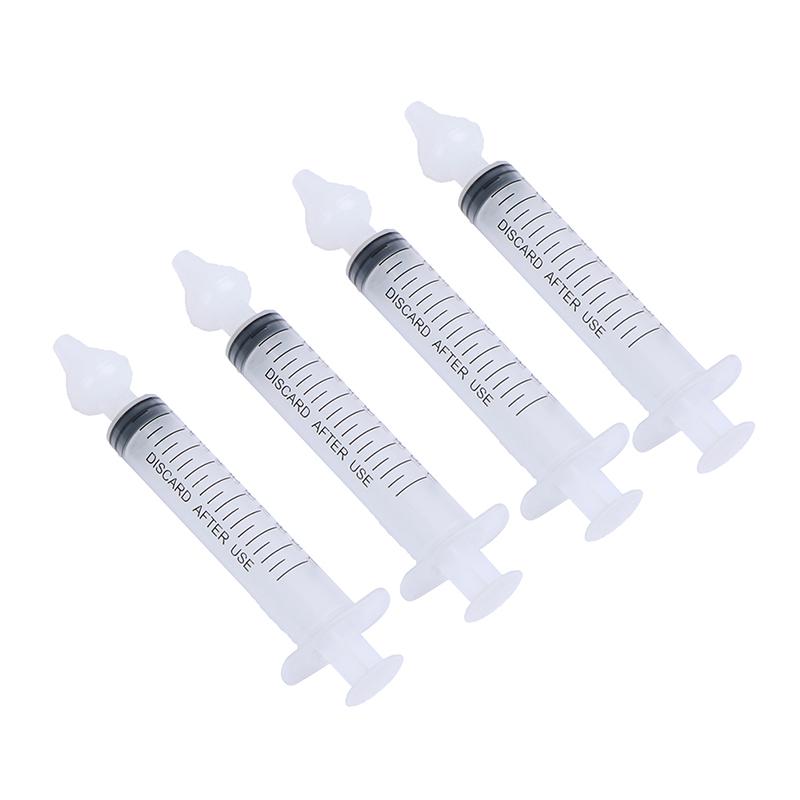 4Pcs 10Ml Baby Care Nose Clean Needle Tube Infant Nasal Cleaner Nasal Washer