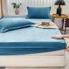 Sheets Couple Flexible Fitted Sheet Microfiber Ultra-Soft Hospitality Luxury Mattresses Cover Queen Single King Dimension Double Bed