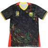 Camisa de Futebol da Liga Africana Edição Fã Camarões - Branco/Verde/Preto, Tamanho Adulto