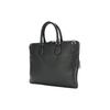 Bally Striped Zipper Pocket Leather Briefcase Men bags Black 6218262