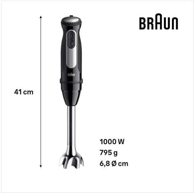 Погружной блендер Braun MQ 55001 M MultiQuick 5 Pro (0X22111505)