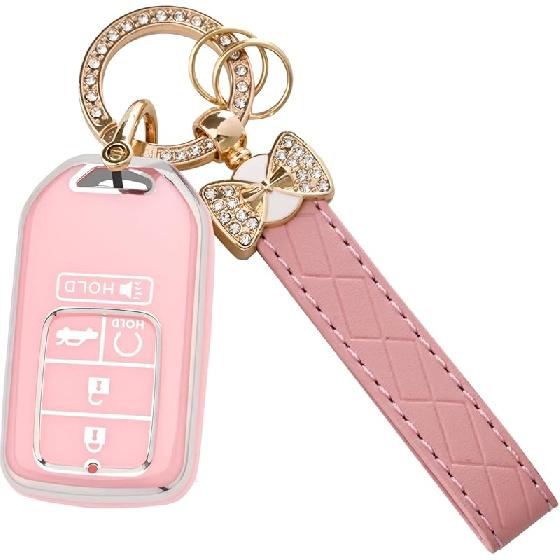 For Ford Key Fob Cover - Soft TPU Key Case Holder Car Key Case Shell Protection For Expedition Bronco Explorer Fusion Escape Lincoln Corsair Nautilus