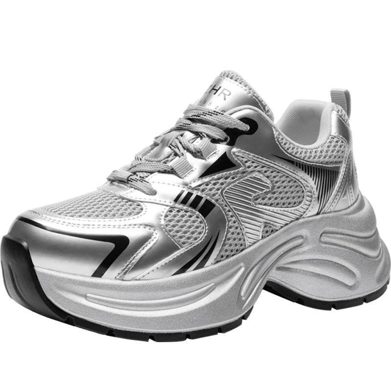 ZHR Women s Chunky Platform Sneakers 39