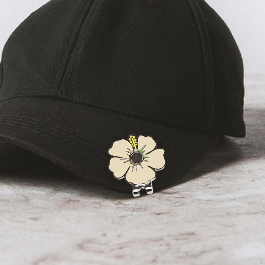 Flower Golf Ball Marker Mark Tool Gifts for Men Women Golfers