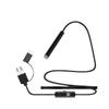 HD USB 3-in-1 Endoscope: 5.5mm Probe, Mobile Visual Inspection Tool for Industrial and Auto Repair.