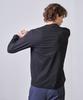 BASIC HOUSE Breathable Sorona Regular Fit Round Neck Plain Long Sleeve T-Shirt Black