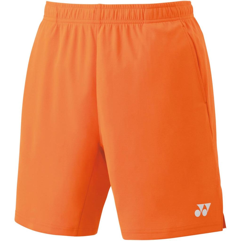 Yonex Knit Bright Orange SS Men's Shorts, 15170, (160),