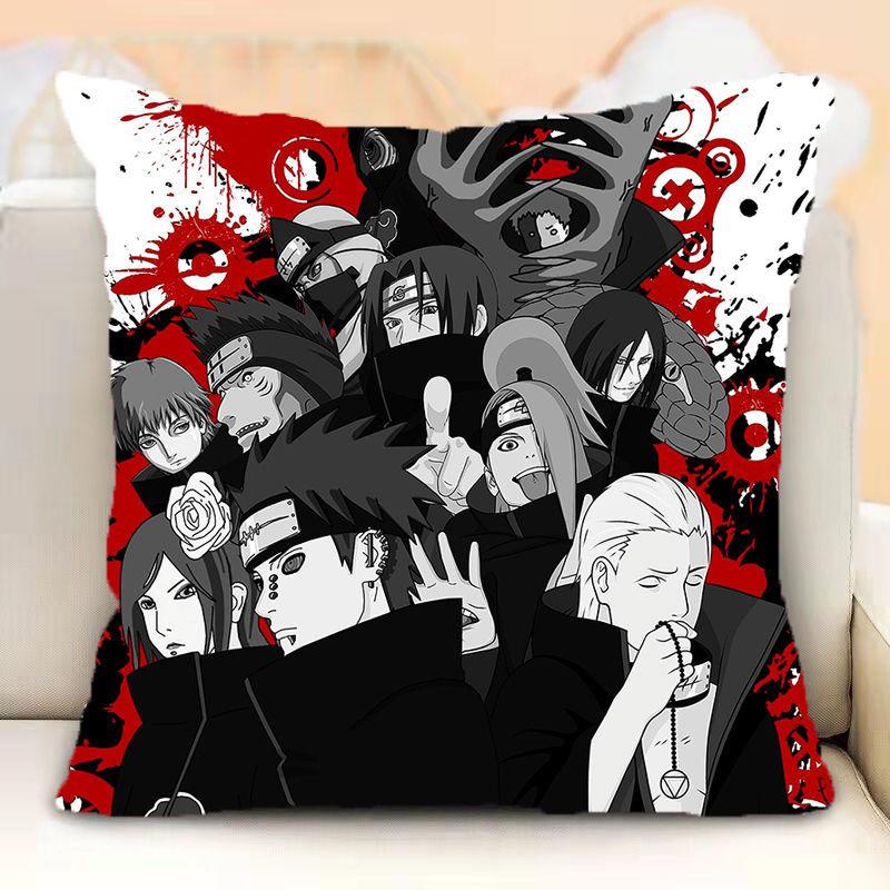 Kuddfodral med Naruto Anime-karaktärer: Dyk ner i ninjavärlden! Anime perifer dekorationsgåvor