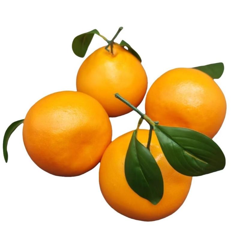 Artificial Citrus Fruit Model Foam Materials Ugly Oranges Indoor Outdoor Ornament Fade Resistant Decoration