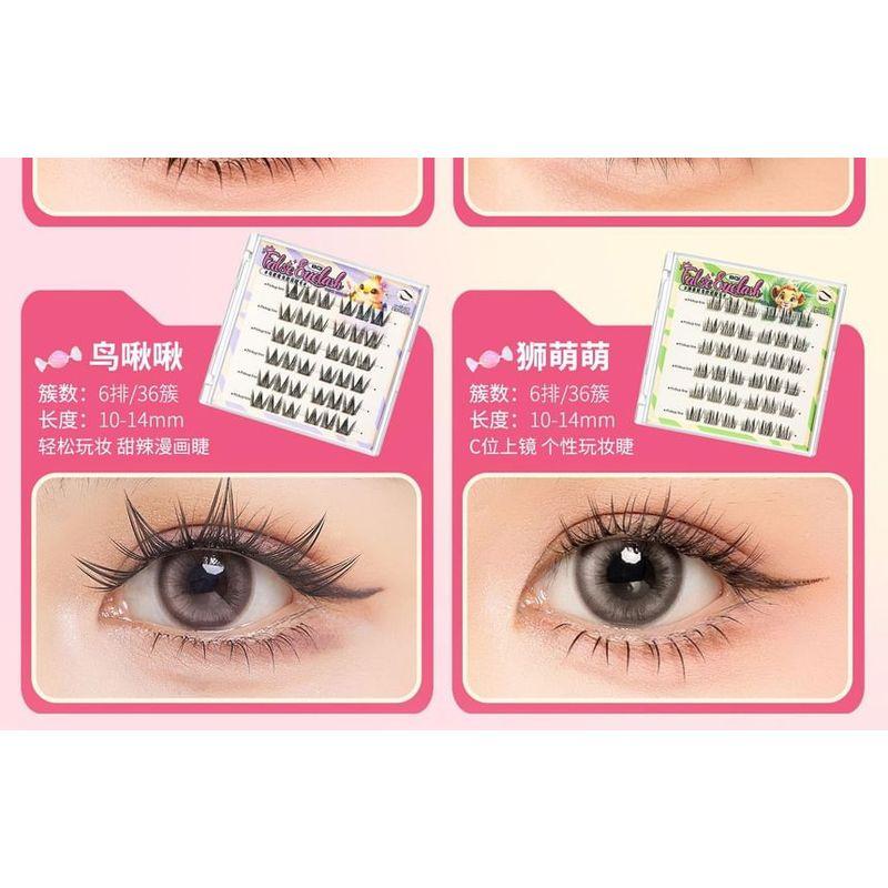 Jesireca - Glue-free Multipack False Eyelashes Cluster (Various Designs)