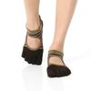 Pilates Yoga Rutschfeste Socken Zehensocken Oliv