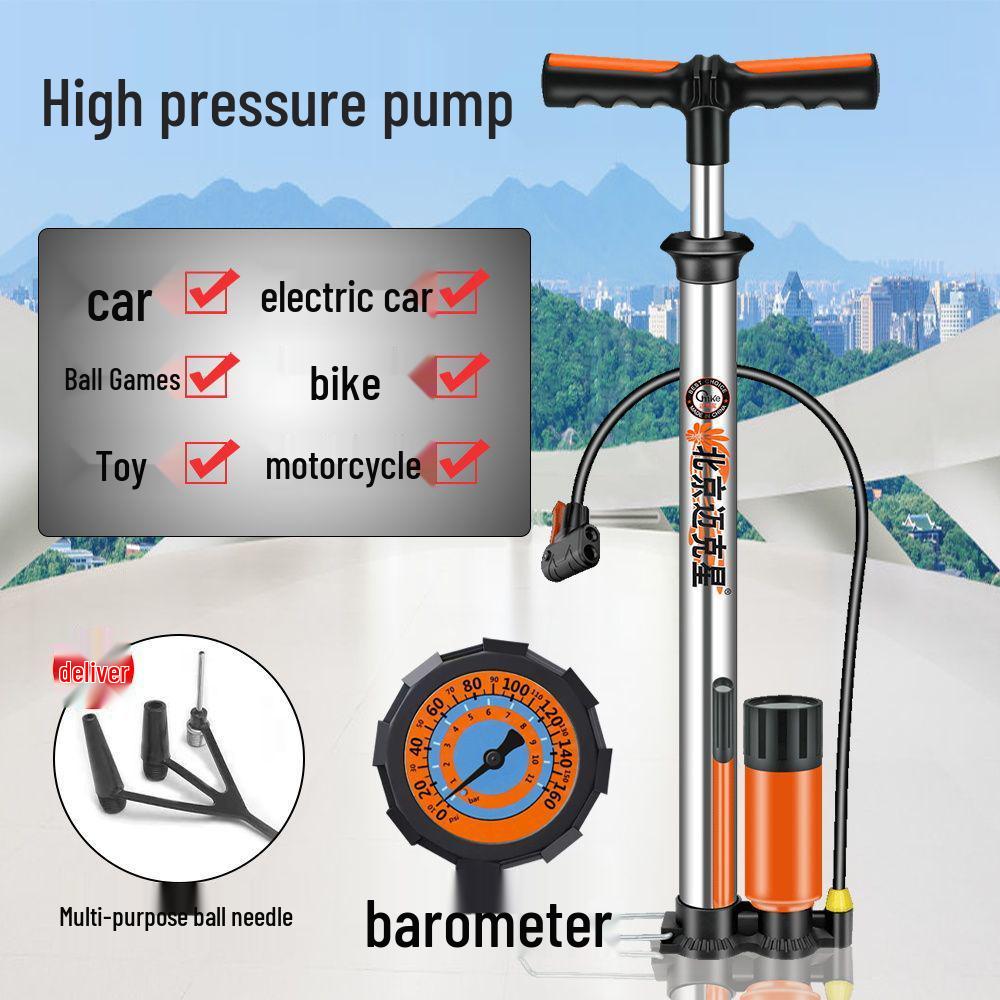 High-Pressure Multifunctional Electric Air Pump for Basketball, Football, Bicycle, and Vehicle