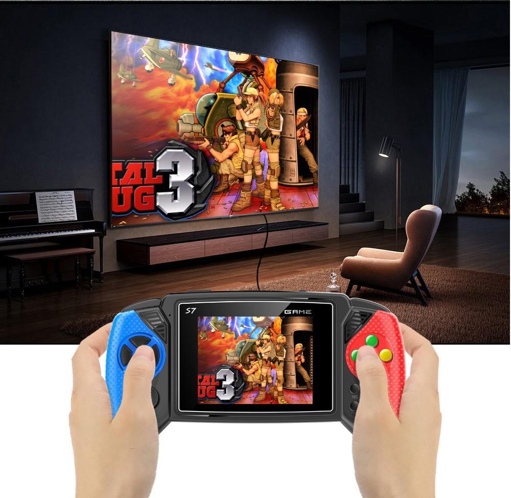 S7 Retro Handheld Game Console 3.5 inch LCD Screen 620 Games Rechargeable