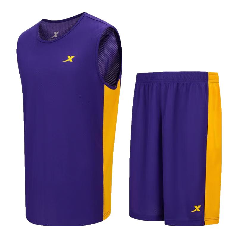 Xtep Men s Basketball Uniform Set M