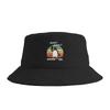 Hi Pingu Bucket Hat For Couple  FisherUnisex Hats Casual Vacation Caps Breathable Hip Hop Graphic Sun Hats