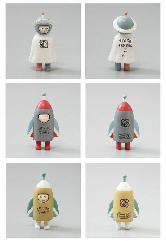 Space Travel SPASE TRAVEL Circus Boy Band Figure Set 12 Pcs