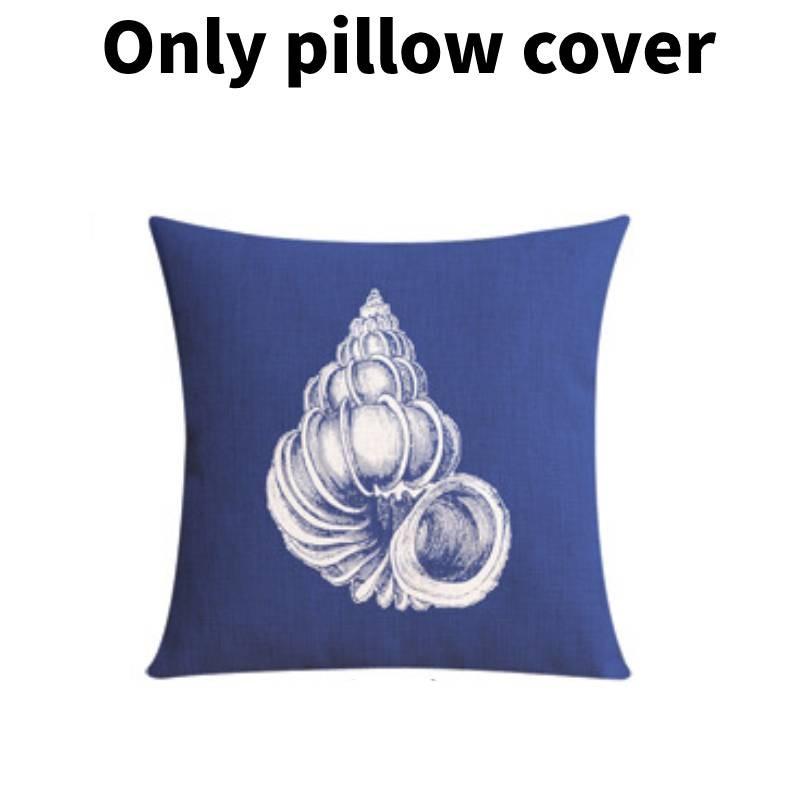 Canvas Ocean Series Throw Pillow Cover With 45cm For Home Decor And Lounge