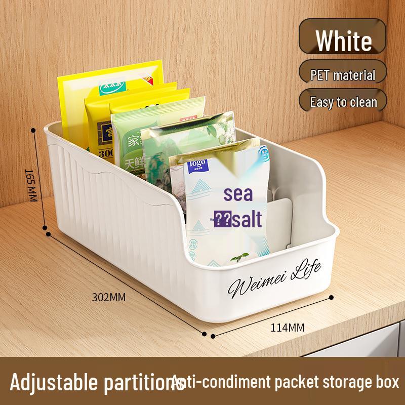 Kitchen Spice Storage Box with Dispensing Jars