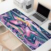 Custom Name Personalized Barbie Pattern Mousepad, Laptop PC Desk Mat, Decorative Desk Mat for Home Keyboard Pad Gift