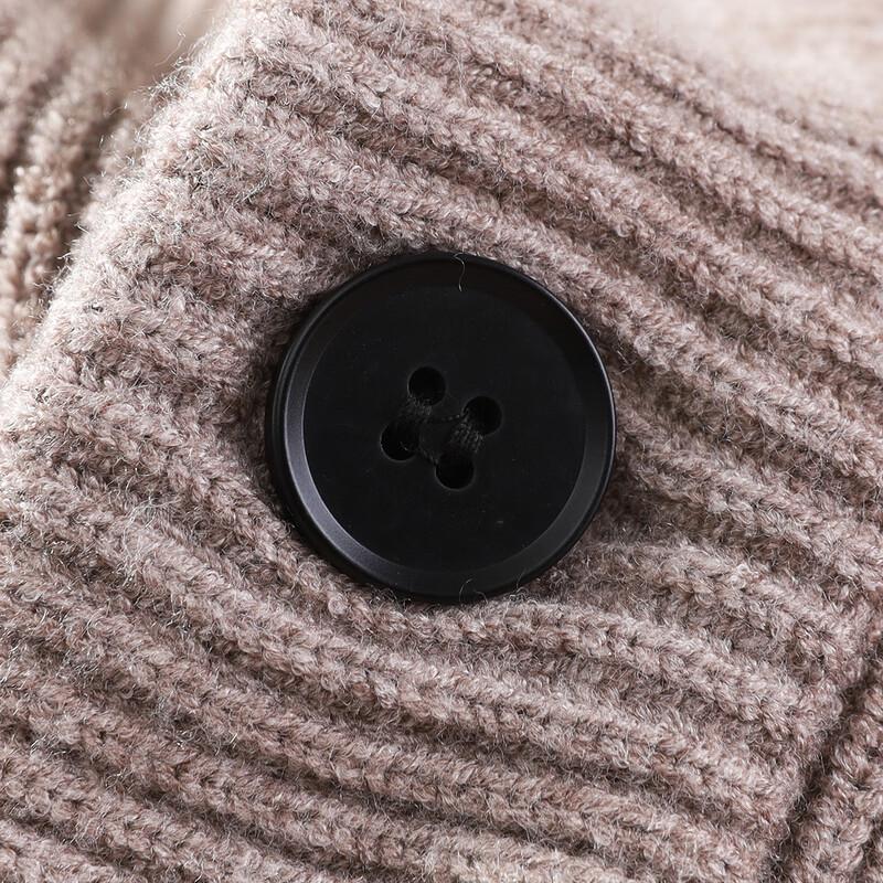 Antonio Herren Cardigan Pullover im Old Money Stil, verdickt