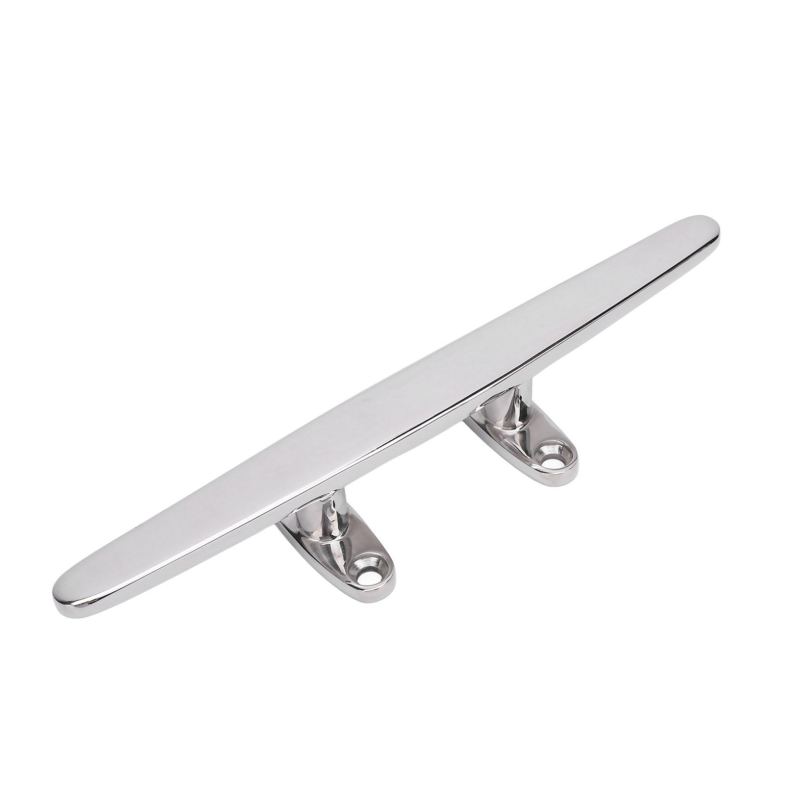 

10-дюймовый док-уток из нержавеющей стали 316, полированный, прочный, для палубного каната, для лодок, яхт, морских судов