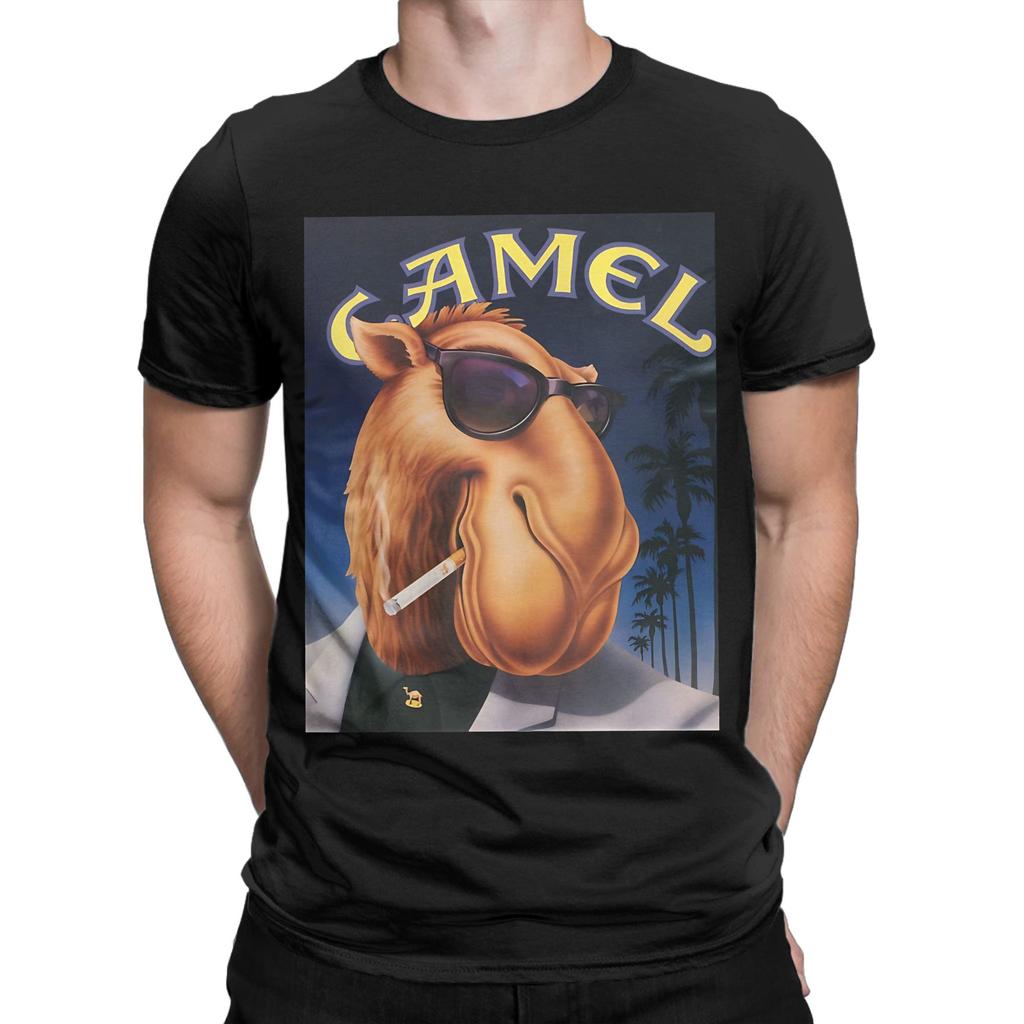 Camel Cigarettes Funny Graphic 100 Cotton Tshirt Camel Tops Tees For Unisex