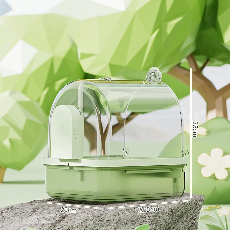 

Птицы используют внешние купалки для купания. Купалки для попугаев. Птичьи купалки с прозрачностью и многофункциональные душевые купалки. зелёный