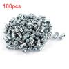 10/20/25/30/40/50/70/100pcs 5mm Thread Dia 15 x 8mm Brake Cable Wire Solderless Nipple Screw Silver Screw For Motorcycle