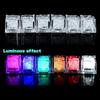 5 Pièces Glaçons LED Étanche Multicolore Clignotants Lumineux dans le Noir Pour Décoration de Mariage Fête Bar