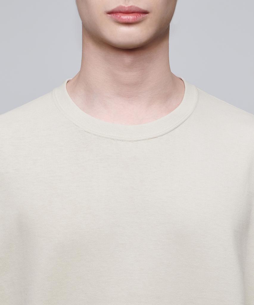 MUSINSA STANDARD Basic Long Sleeve T-Shirt [Ecru]
