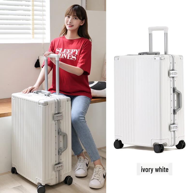 LETOO Aluminum Frame Hardshell Luggage 20 inches