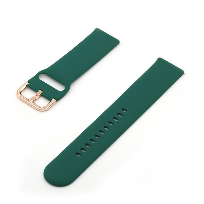 20mm 22mm Silicone Strap for Samsung Galaxy Watch 4/3/Huawei Watch 3/GT2/Amazfit Bip Bracelet Strap for Active 2 42mm 40mm Band