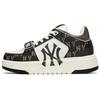 MLB Chunky Liner 3D Fabric Synthetic Leather Casual Shoes Unisex Sneakers Black 3ASXCDN3N-50BKS