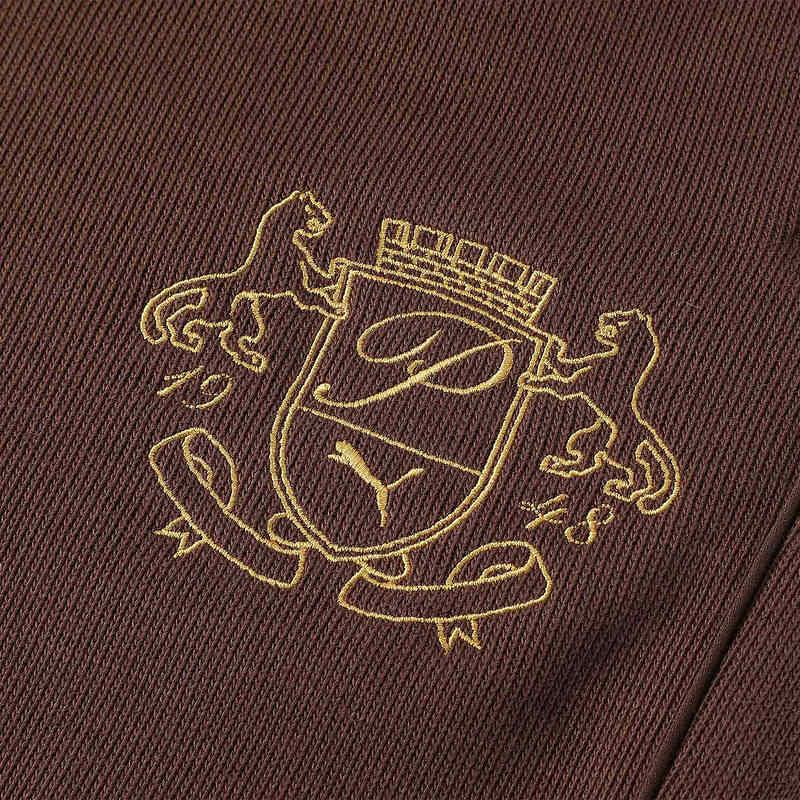 Puma Breathable Soft Fashion Straight Casual Pants Unisex bottoms Coffee-Brown 630966-65