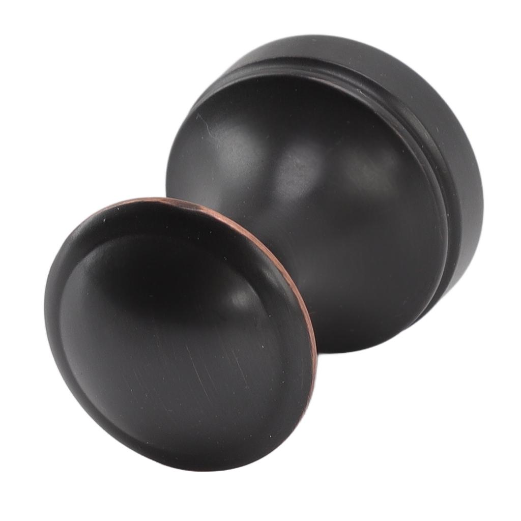 Robe Hook Simple Beautiful Copper Single Wall Hooks Clothes Hook for Bathrooms Barber Stores Black
