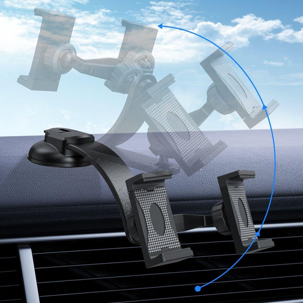 Foldable Airplane Phone Holder Handfree Tablet Mount Portable Tablet Bracket  Desk Edge